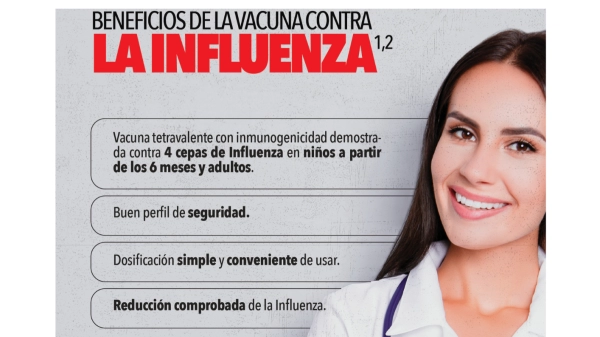 LLEGÓ LA VACUNA DE INFLUENZA CEPA 2.023