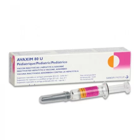 AVAXIM 80 - Vacuna Hepatitis A pediátrica