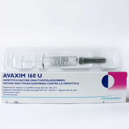AVAXIM 160 - Vacuna Hepatitis A adulto