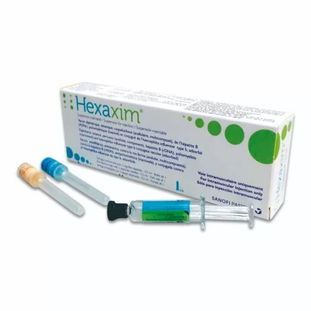 HEXAXIM - Vacuna HEXAVAENTE (DPT, HB, HIB, POLIO) ACELULAR